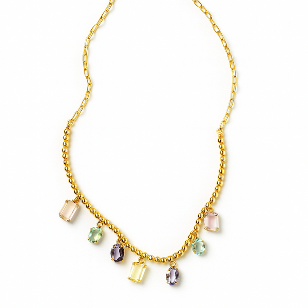 COLAR RAINBOW CHARMS