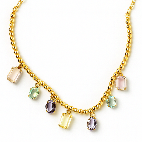 COLAR RAINBOW CHARMS