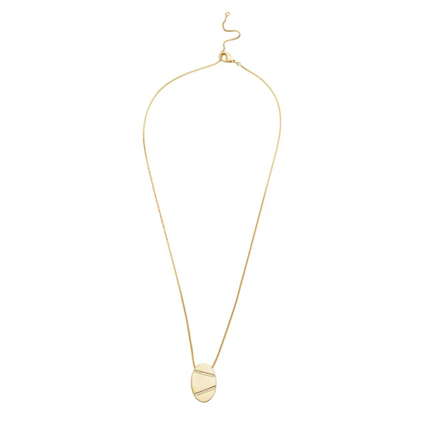 COLAR LONGO OVAL ELEGANCE