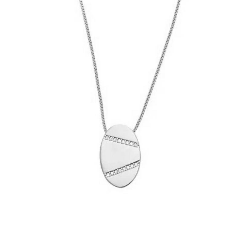 COLAR LONGO OVAL ELEGANCE