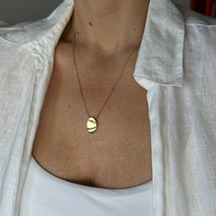 COLAR LONGO OVAL ELEGANCE