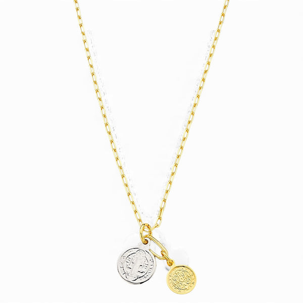 COLAR MEDALHA SÃO BENTO