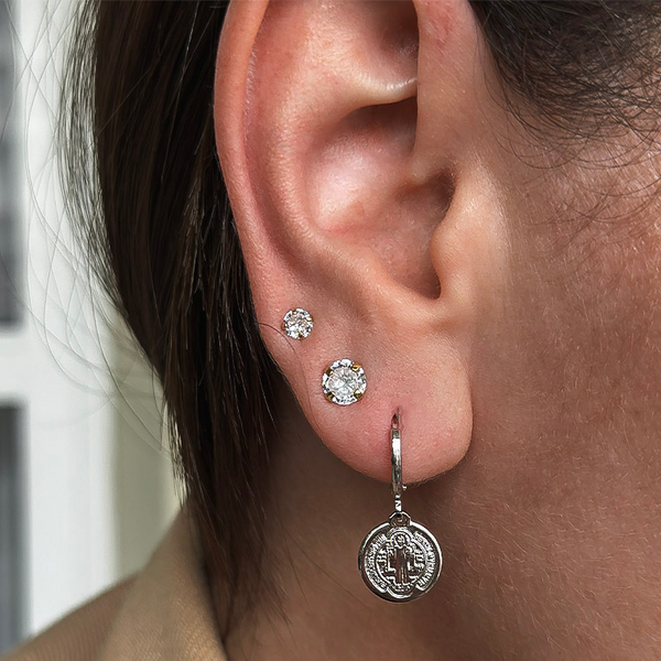 ARGOLA MEDALHA SÃO BENTO