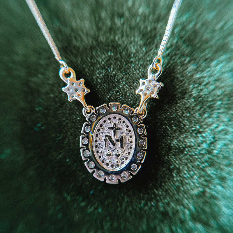 COLAR MEDALHA N.S. DAS GRAÇAS CLASSIC